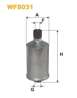 WIX FILTERS Polttoainesuodatin WF8031